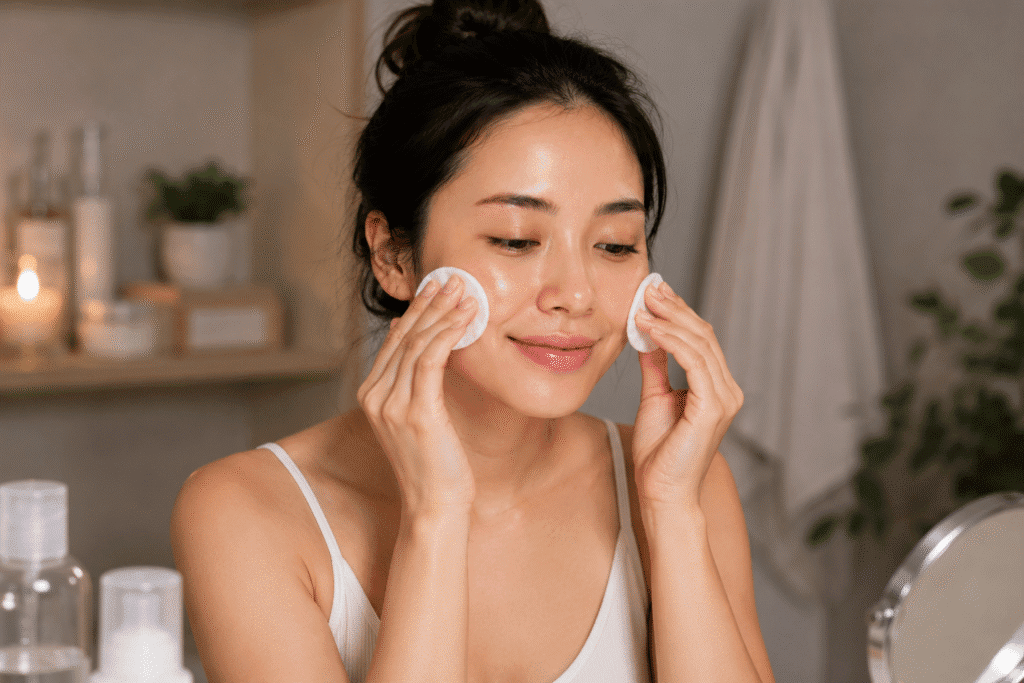 nighttime skincare routine