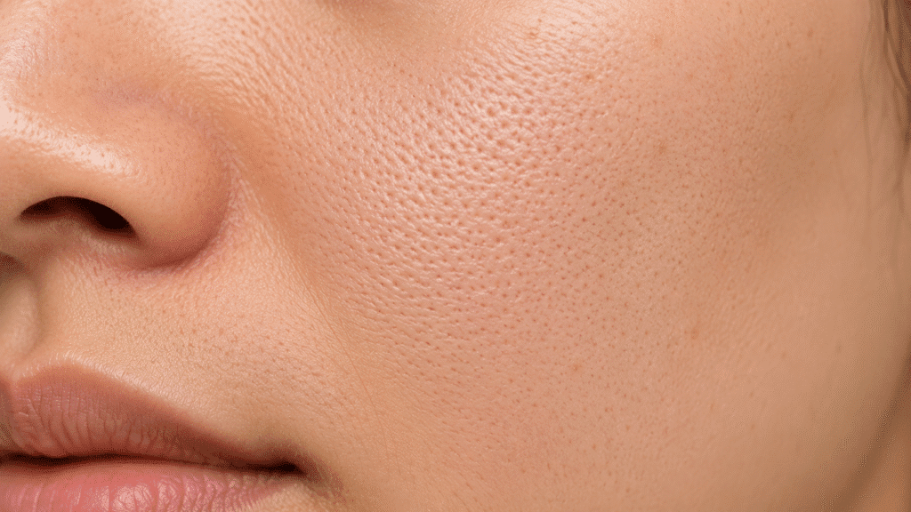 what causes enlarged pores