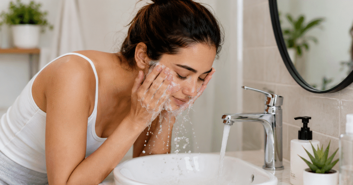 washing your face too much can cause acne