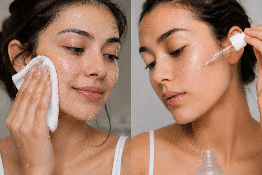 Difference between physical and chemical exfoliation