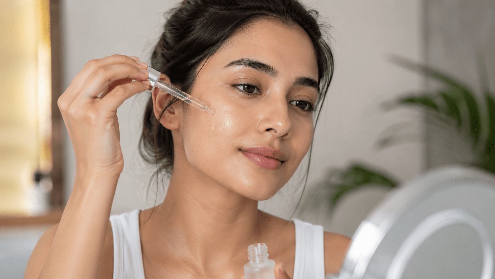 Pore minimizing serum