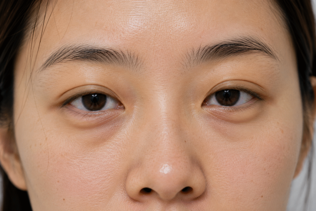 What Causes Puffy Eye? Understanding Under-Eye Puffiness and Common Triggers 1 Portrait of a woman with puffy eyes