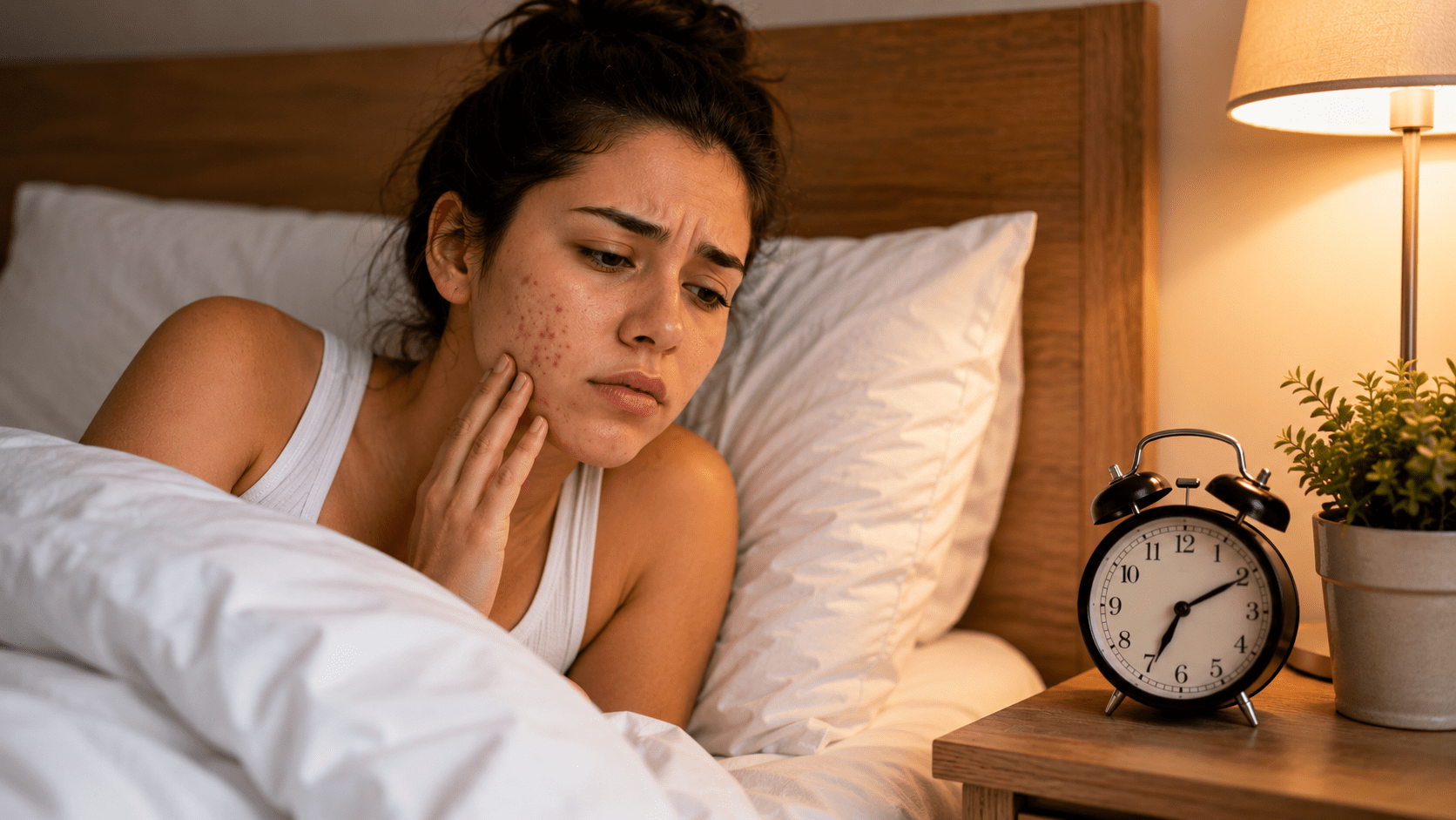 Can lack of sleep cause acne