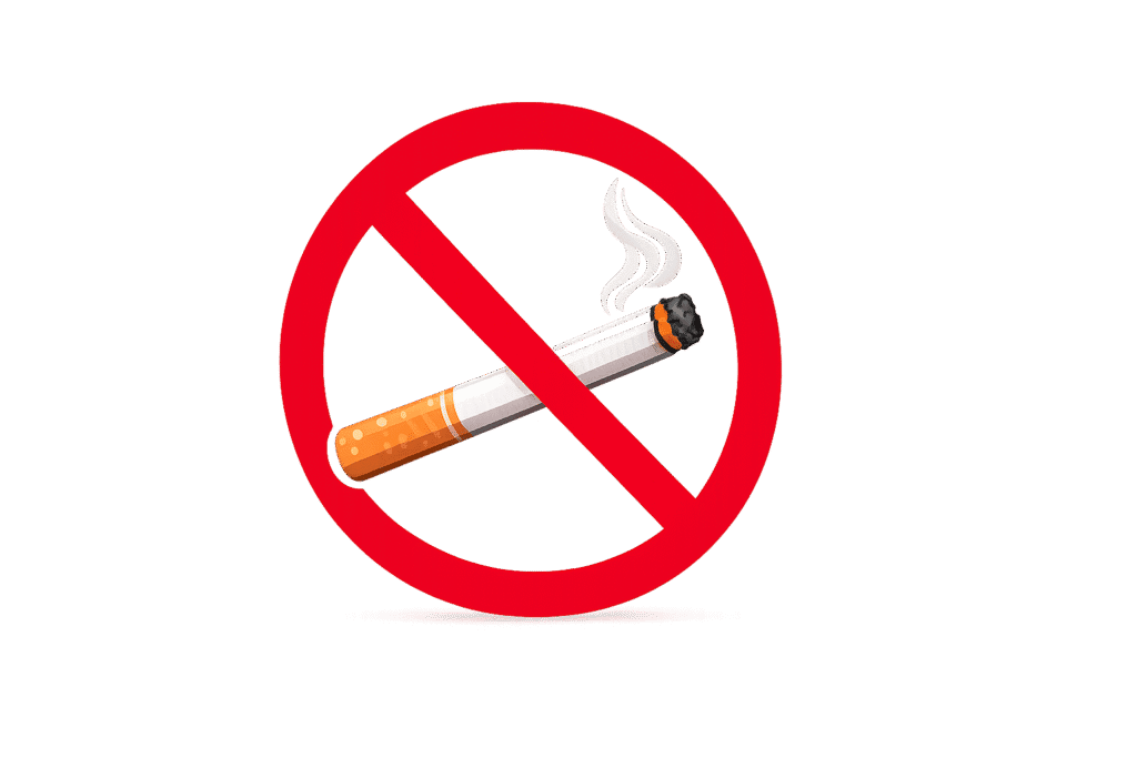 Avoid smoking logo