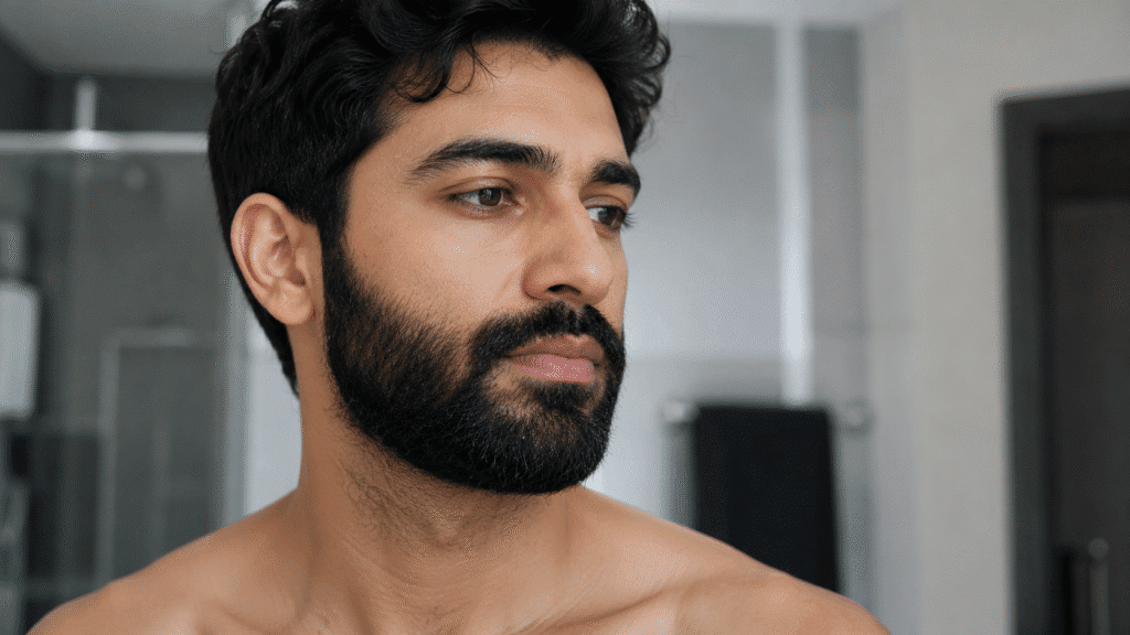 Beard acne