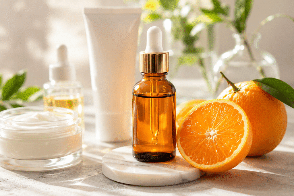 Vitamin C in skincare