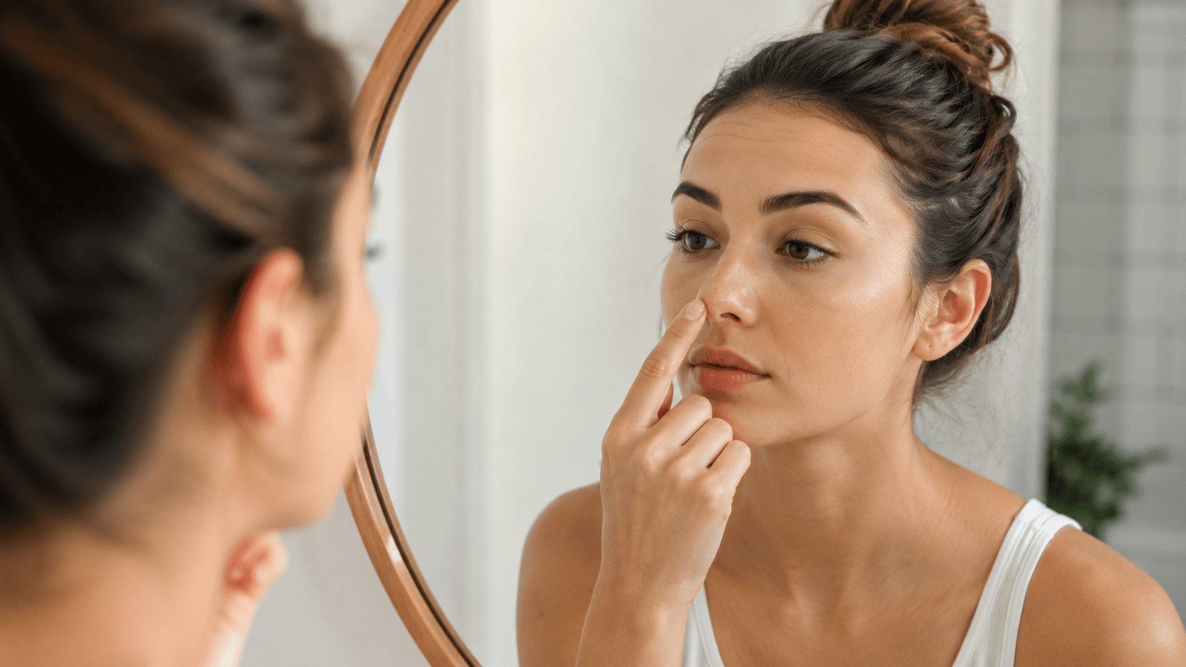 how to get rid of oily nose​
