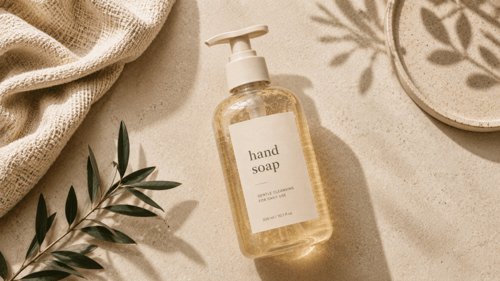 is hand soap bad for your face