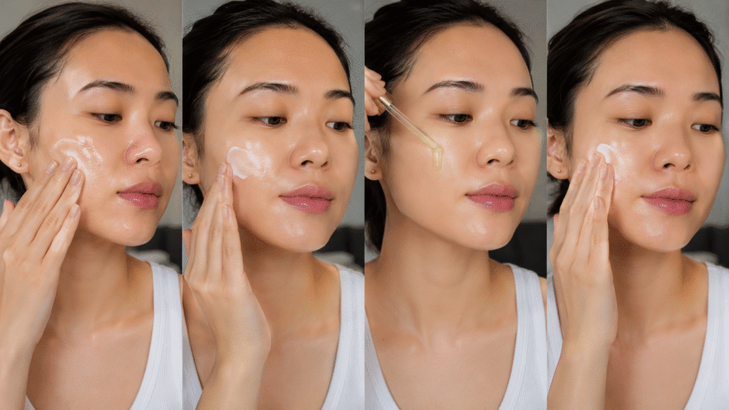 Sandwich method in retinol