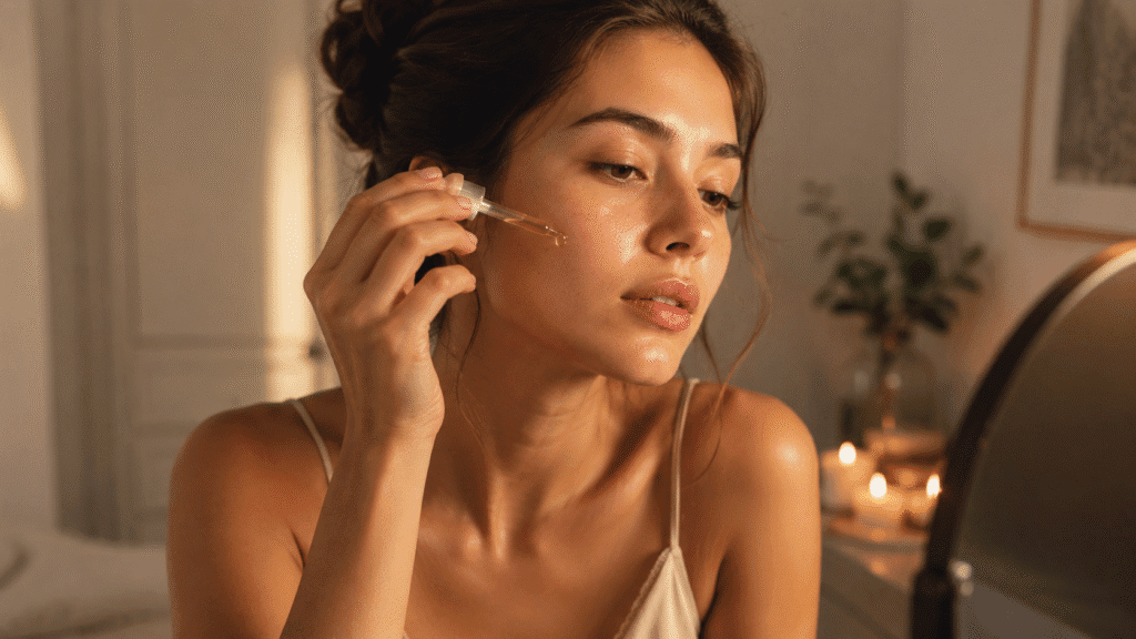 how to do sandwich method with retinol​