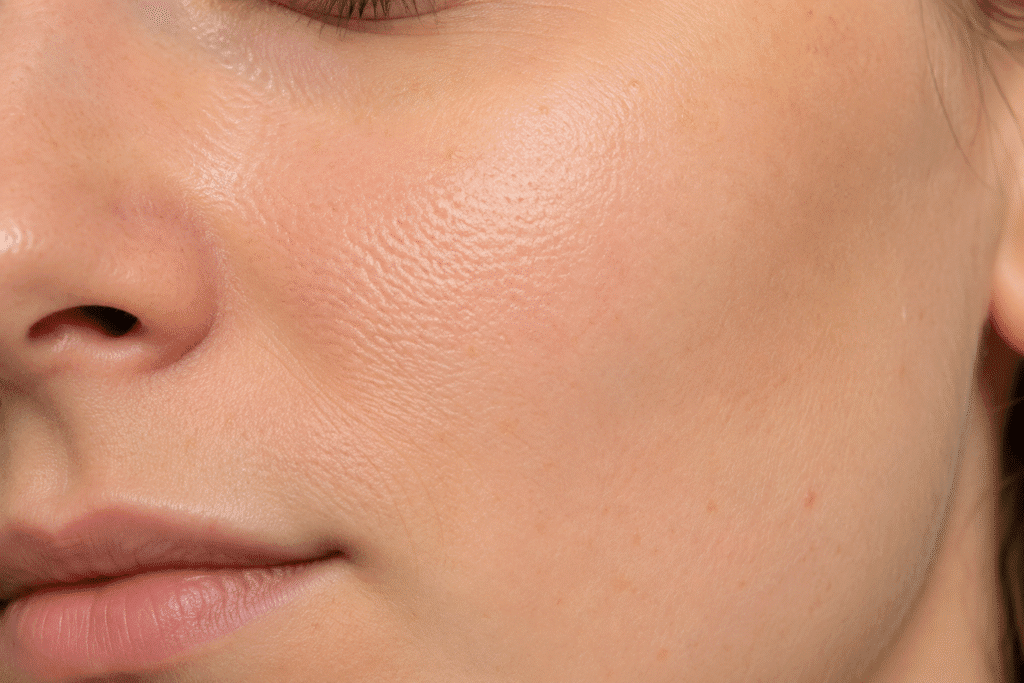 Skin Care Routine for Normal Skin: The Complete Daily Guide 1 Close up photo of a normal skin