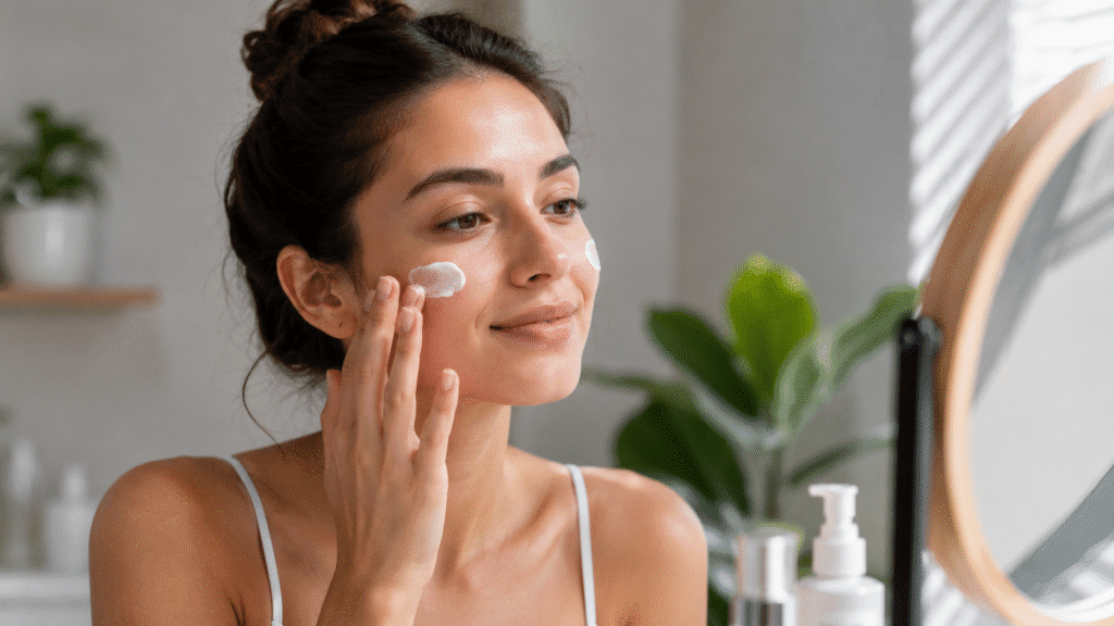 Skin care routine for normal skin