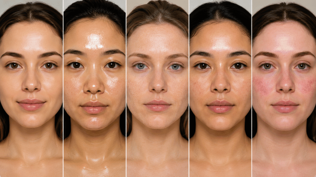 Can Your Skin Type Change? 1 Different skin types