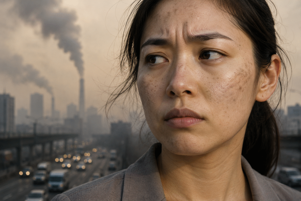 Why Is My Skin Tone Uneven? Causes and Solutions 7 Environmental pollution affects skin problem