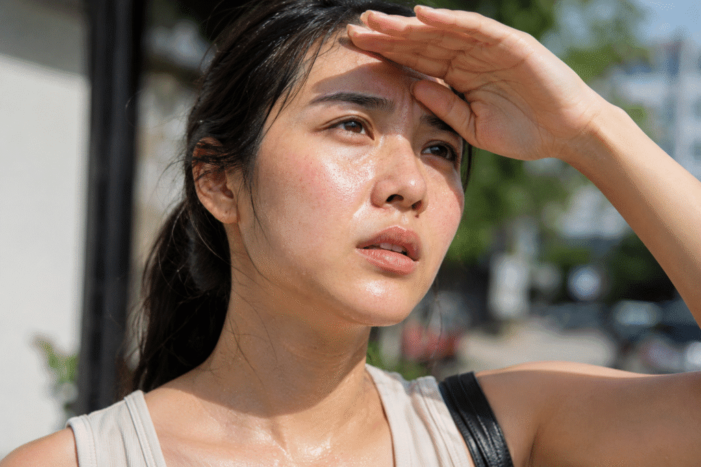 Why Is My Skin Tone Uneven? Causes and Solutions 2 Sun affects uneven skin tone