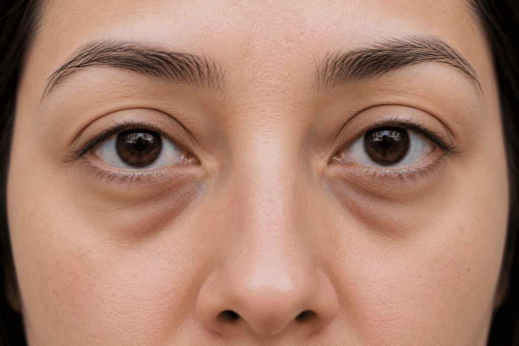 Understanding Types of Eye Bags and Why They Develop 3 Close up photo of Hollow Under-Eye Bags