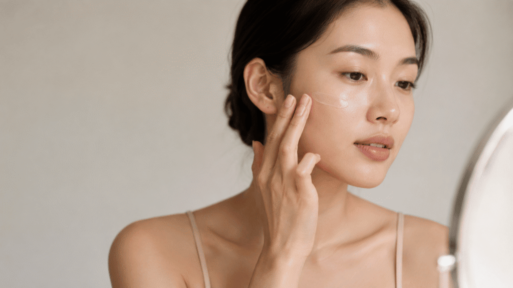 how to apply primer on face