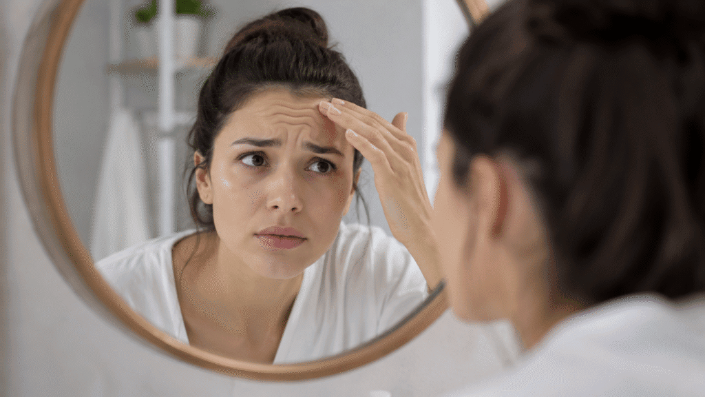 How to get rid of forehead wrinkles​